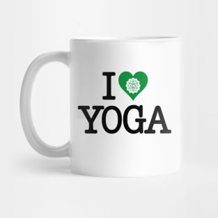 I Heart Chakra Yoga Mug